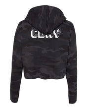 Load image into Gallery viewer, CLAY COLOR COLLECTION: WOMEN&#39;S LIGHTWEIGHT CROPPED HOODIE
