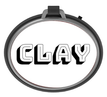 Load image into Gallery viewer, Mini wireless speaker and black CLAY logo
